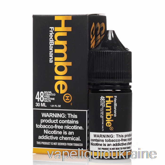 Vape Ukraine Fried Banana - Humble Salts - 30mL 48mg